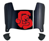 Cornell Big Red Mini Football Helmet Visor Shield w/ Clips - PICK VISOR & LOGO COLOR