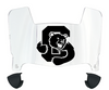Cornell Big Red Mini Football Helmet Visor Shield w/ Clips - PICK VISOR & LOGO COLOR