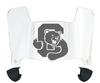 Cornell Big Red Mini Football Helmet Visor Shield w/ Clips - PICK VISOR & LOGO COLOR