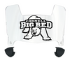 Cornell Big Red Mini Football Helmet Visor Shield w/ Clips - PICK VISOR & LOGO COLOR
