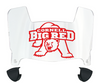 Cornell Big Red Mini Football Helmet Visor Shield w/ Clips - PICK VISOR & LOGO COLOR