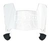 Cornell Big Red Mini Football Helmet Visor Shield w/ Clips - PICK VISOR & LOGO COLOR
