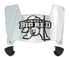 Cornell Big Red Mini Football Helmet Visor Shield w/ Clips - PICK VISOR & LOGO COLOR