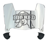 Cornell Big Red Mini Football Helmet Visor Shield w/ Clips - PICK VISOR & LOGO COLOR