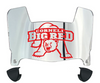 Cornell Big Red Mini Football Helmet Visor Shield w/ Clips - PICK VISOR & LOGO COLOR