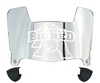 Cornell Big Red Mini Football Helmet Visor Shield w/ Clips - PICK VISOR & LOGO COLOR