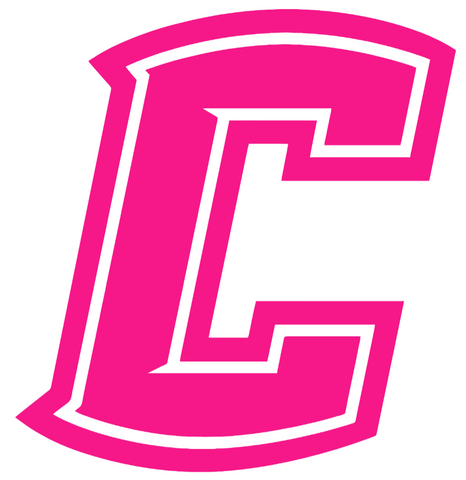 Creighton Blue Jays Hot Pink C Logo Premium DieCut Vinyl Decal PICK SIZE