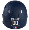CREAM TAN Custom Name & Number Baseball Softball Batting Helmet Decal - Youth Travel TeeBall T Ball High School