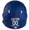CREAM TAN Custom Name & Number Baseball Softball Batting Helmet Decal - Youth Travel TeeBall T Ball High School