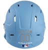 GRAY Custom Name & Number Baseball Softball Batting Helmet Decal - Youth Travel TeeBall T Ball High School