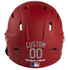 GRAY Custom Name & Number Baseball Softball Batting Helmet Decal - Youth Travel TeeBall T Ball High School