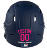 HOT PINK Custom Name & Number Baseball Softball Batting Helmet Decal - Youth Travel TeeBall T Ball High School