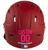 HOT PINK Custom Name & Number Baseball Softball Batting Helmet Decal - Youth Travel TeeBall T Ball High School