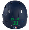 KELLY GREEN Custom Name & Number Baseball Softball Batting Helmet Decal - Youth Travel TeeBall T Ball High School