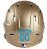 LIGHT BLUE Custom Name & Number Baseball Softball Batting Helmet Decal - Youth Travel TeeBall T Ball High School