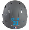 LIGHT BLUE Custom Name & Number Baseball Softball Batting Helmet Decal - Youth Travel TeeBall T Ball High School