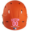 LIGHT PINK Custom Name & Number Baseball Softball Batting Helmet Decal - Youth Travel TeeBall T Ball High School