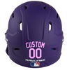LIGHT PINK Custom Name & Number Baseball Softball Batting Helmet Decal - Youth Travel TeeBall T Ball High School