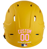 LIGHT PINK Custom Name & Number Baseball Softball Batting Helmet Decal - Youth Travel TeeBall T Ball High School