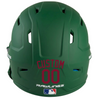 MAROON Custom Name & Number Baseball Softball Batting Helmet Decal - Youth Travel TeeBall T Ball High School