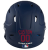 MAROON Custom Name & Number Baseball Softball Batting Helmet Decal - Youth Travel TeeBall T Ball High School