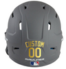 METALLIC GOLD Custom Name & Number Baseball Softball Batting Helmet Decal - Youth Travel TeeBall T Ball High School