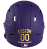 METALLIC GOLD Custom Name & Number Baseball Softball Batting Helmet Decal - Youth Travel TeeBall T Ball High School