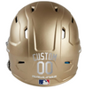 METALLIC SILVER Custom Name & Number Baseball Softball Batting Helmet Decal - Youth Travel TeeBall T Ball High School