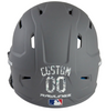MONEY PRINT Custom Name & Number Baseball Softball Batting Helmet Decal - Youth Travel TeeBall T Ball High School