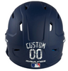 MONEY PRINT Custom Name & Number Baseball Softball Batting Helmet Decal - Youth Travel TeeBall T Ball High School