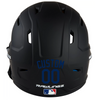 NAVY BLUE Custom Name & Number Baseball Softball Batting Helmet Decal - Youth Travel TeeBall T Ball High School