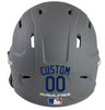 NAVY BLUE Custom Name & Number Baseball Softball Batting Helmet Decal - Youth Travel TeeBall T Ball High School
