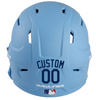 NAVY BLUE Custom Name & Number Baseball Softball Batting Helmet Decal - Youth Travel TeeBall T Ball High School
