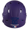 NAVY BLUE Custom Name & Number Baseball Softball Batting Helmet Decal - Youth Travel TeeBall T Ball High School