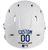 NAVY BLUE Custom Name & Number Baseball Softball Batting Helmet Decal - Youth Travel TeeBall T Ball High School