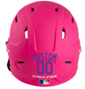 PURPLE Custom Name & Number Baseball Softball Batting Helmet Decal - Youth Travel TeeBall T Ball High School