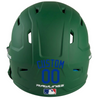 ROYAL BLUE Custom Name & Number Baseball Softball Batting Helmet Decal - Youth Travel TeeBall T Ball High School