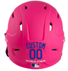 ROYAL BLUE Custom Name & Number Baseball Softball Batting Helmet Decal - Youth Travel TeeBall T Ball High School