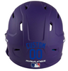 ROYAL BLUE Custom Name & Number Baseball Softball Batting Helmet Decal - Youth Travel TeeBall T Ball High School