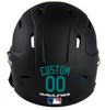 TEAL Custom Name & Number Baseball Softball Batting Helmet Decal - Youth Travel TeeBall T Ball High School