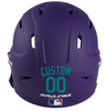 TEAL Custom Name & Number Baseball Softball Batting Helmet Decal - Youth Travel TeeBall T Ball High School