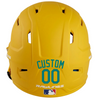 TEAL Custom Name & Number Baseball Softball Batting Helmet Decal - Youth Travel TeeBall T Ball High School