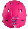 USA FLAG Custom Name & Number Baseball Softball Batting Helmet Decal - Youth Travel TeeBall T Ball High School