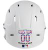 USA FLAG Custom Name & Number Baseball Softball Batting Helmet Decal - Youth Travel TeeBall T Ball High School