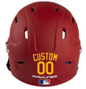 YELLOW Custom Name & Number Baseball Softball Batting Helmet Decal - Youth Travel TeeBall T Ball High School