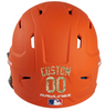 CAMO Camouflage Custom Name & Number Baseball Softball Batting Helmet Decal - Youth Travel TeeBall T Ball High School