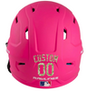CAMO Camouflage Custom Name & Number Baseball Softball Batting Helmet Decal - Youth Travel TeeBall T Ball High School