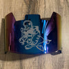 Dallas Cowboys Full Size Football Helmet Visor Shield Blue Iridium Mirror w/ Clips - PICK LOGO COLOR