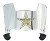 Dallas Cowboys Limited Edition Mini Football Helmet Visor Shield w/ Clips - PICK VISOR & LOGO COLOR