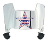 Dallas Cowboys Limited Edition Mini Football Helmet Visor Shield w/ Clips - PICK VISOR & LOGO COLOR